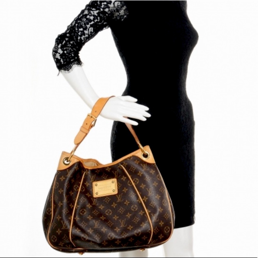 Louis Vuitton Galleria PM Monogram Canvas Hobo Bag